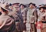 Standbild British Commonwealth troop review in Japan nach Zweiten Weltkrieg Kure Japan, 1946, aus Sekunde 34 historischem Filmmaterial Videoclip 65675036520