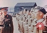 Standbild British Commonwealth troop review in Japan nach Zweiten Weltkrieg Kure Japan, 1946, aus Sekunde 40 historischem Filmmaterial Videoclip 65675036520