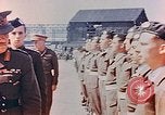 Standbild British Commonwealth troop review in Japan nach Zweiten Weltkrieg Kure Japan, 1946, aus Sekunde 42 historischem Filmmaterial Videoclip 65675036520