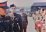 Standbild British Commonwealth troop review in Japan nach Zweiten Weltkrieg Kure Japan, 1946, aus Sekunde 43 historischem Filmmaterial Videoclip 65675036520