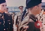 Standbild British Commonwealth troop review in Japan nach Zweiten Weltkrieg Kure Japan, 1946, aus Sekunde 46 historischem Filmmaterial Videoclip 65675036520