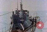 Image of HMIS SUTLEJ sinking Japanese submarine I-155 Japan, 1946, second 5 stock footage video 65675036522