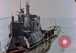 Image of HMIS SUTLEJ sinking Japanese submarine I-155 Japan, 1946, second 15 stock footage video 65675036522