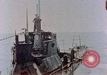 Image of HMIS SUTLEJ sinking Japanese submarine I-155 Japan, 1946, second 19 stock footage video 65675036522