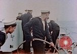 Image of HMIS SUTLEJ sinking Japanese submarine I-155 Japan, 1946, second 27 stock footage video 65675036522