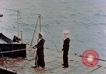 Image of HMIS SUTLEJ sinking Japanese submarine I-155 Japan, 1946, second 41 stock footage video 65675036522