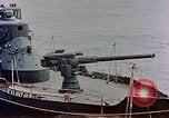 Image of HMIS SUTLEJ sinking Japanese submarine I-155 Japan, 1946, second 44 stock footage video 65675036522