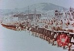 Image of Cameron Highlanders and band of 8th Gurkha Rifles Infantry of India Japan, 1946, second 15 stock footage video 65675036523