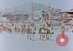Image of Cameron Highlanders and band of 8th Gurkha Rifles Infantry of India Japan, 1946, second 20 stock footage video 65675036523