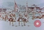 Image of Cameron Highlanders and band of 8th Gurkha Rifles Infantry of India Japan, 1946, second 22 stock footage video 65675036523