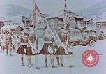 Image of Cameron Highlanders and band of 8th Gurkha Rifles Infantry of India Japan, 1946, second 23 stock footage video 65675036523
