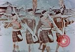 Image of Cameron Highlanders and band of 8th Gurkha Rifles Infantry of India Japan, 1946, second 27 stock footage video 65675036523