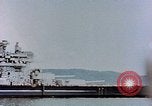 Image of British battleship HMS Anson Kobe Japan, 1946, second 11 stock footage video 65675036524