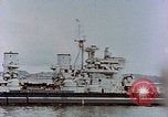 Image of British battleship HMS Anson Kobe Japan, 1946, second 14 stock footage video 65675036524