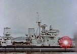 Image of British battleship HMS Anson Kobe Japan, 1946, second 15 stock footage video 65675036524