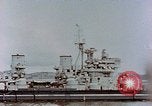Image of British battleship HMS Anson Kobe Japan, 1946, second 16 stock footage video 65675036524