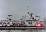 Image of British battleship HMS Anson Kobe Japan, 1946, second 18 stock footage video 65675036524