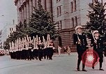 Image of British forces march at Japanese Imperial Palace Plaza Japan, 1946, second 18 stock footage video 65675036525