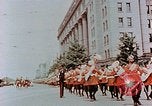 Image of British forces march at Japanese Imperial Palace Plaza Japan, 1946, second 26 stock footage video 65675036525