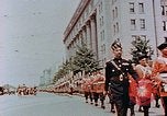 Image of British forces march at Japanese Imperial Palace Plaza Japan, 1946, second 32 stock footage video 65675036525