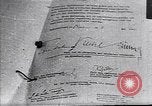 Image of Surrender document ending World War II in Europe Moscow Russia Soviet Union, 1945, second 1 stock footage video 65675036540