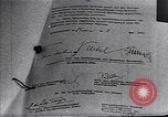 Image of Surrender document ending World War II in Europe Moscow Russia Soviet Union, 1945, second 7 stock footage video 65675036540