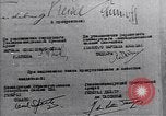 Image of Surrender document ending World War II in Europe Moscow Russia Soviet Union, 1945, second 13 stock footage video 65675036540
