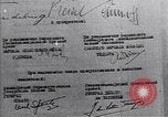 Image of Surrender document ending World War II in Europe Moscow Russia Soviet Union, 1945, second 17 stock footage video 65675036540