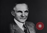 Image of fifteen millionth Ford Model T car Highland Park Michigan USA, 1927, second 60 stock footage video 65675036566