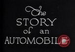 Image of Story of Automobile South Bend Indiana USA, 1925, second 5 stock footage video 65675036567