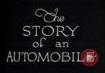 Image of Story of Automobile South Bend Indiana USA, 1925, second 9 stock footage video 65675036567