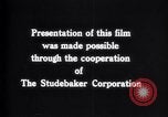 Image of Story of Automobile South Bend Indiana USA, 1925, second 38 stock footage video 65675036567