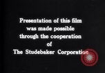 Image of Story of Automobile South Bend Indiana USA, 1925, second 43 stock footage video 65675036567