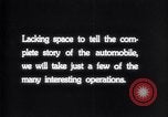 Image of Story of Automobile South Bend Indiana USA, 1925, second 49 stock footage video 65675036567