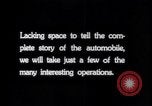 Image of Story of Automobile South Bend Indiana USA, 1925, second 52 stock footage video 65675036567