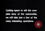 Image of Story of Automobile South Bend Indiana USA, 1925, second 54 stock footage video 65675036567