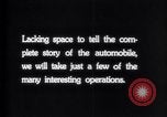 Image of Story of Automobile South Bend Indiana USA, 1925, second 55 stock footage video 65675036567