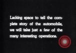 Image of Story of Automobile South Bend Indiana USA, 1925, second 56 stock footage video 65675036567