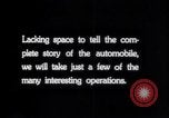 Image of Story of Automobile South Bend Indiana USA, 1925, second 58 stock footage video 65675036567