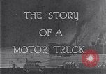 Standbild Geschichte eines Motor Fahrzeug United States USA, 1923, aus Sekunde 1 historischem Filmmaterial Videoclip 65675036571