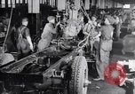 Image of General Motors truck assembly line Pontiac Michigan USA, 1923, second 40 stock footage video 65675036582