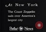 Immagine di Gref Zeppelin New York City USA, 1928, secondo 32 filmato di repertorio 65675036608