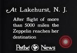 Image of Gref Zeppelin Lakehurst New Jersey USA, 1928, second 9 stock footage video 65675036609