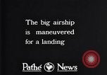 Image of Gref Zeppelin Lakehurst New Jersey USA, 1928, second 62 stock footage video 65675036609