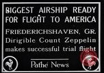 Image of Graf Zeppelin Friedrichshafen Germany, 1928, second 4 stock footage video 65675036610