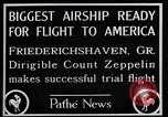 Image of Graf Zeppelin Friedrichshafen Germany, 1928, second 7 stock footage video 65675036610