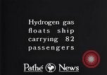 Image of Graf Zeppelin Friedrichshafen Germany, 1928, second 52 stock footage video 65675036610