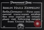 Image of Graf Zeppelin Berlin Germany, 1928, second 3 stock footage video 65675036612