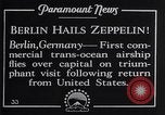 Image of Graf Zeppelin Berlin Germany, 1928, second 5 stock footage video 65675036612
