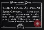 Image of Graf Zeppelin Berlin Germany, 1928, second 13 stock footage video 65675036612